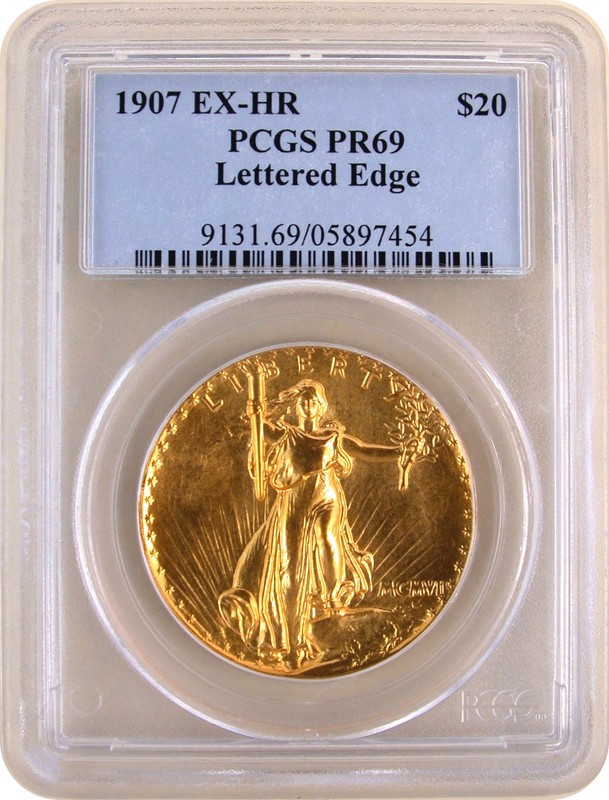 This ultra-rare 1907 $20 Saint Gaudens gold piece Don Ketterling once brokered is one of the best-known U.S. gold coins.